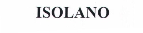 ISOLANO