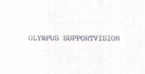 OLYMPUS SUPPORTVISION