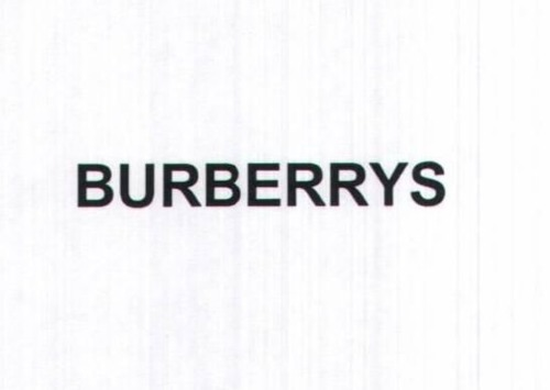 BURBERRYS