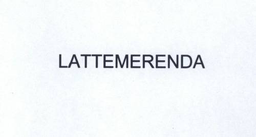 LATTEMERENDA