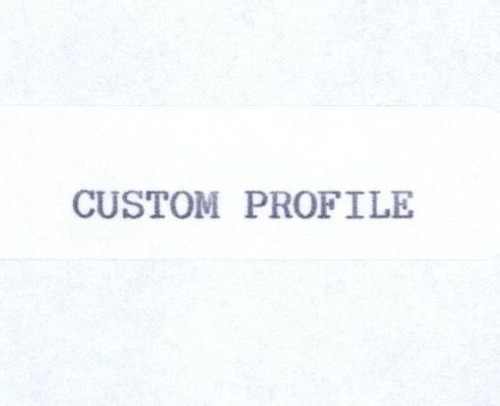 CUSTOM PROFILE