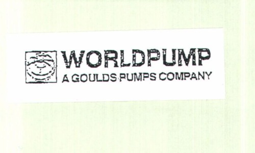 WORLDPUMP A GOULDS PUMPS COMPANY