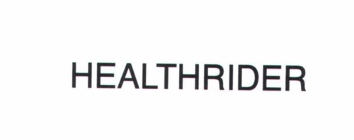 HEALTHRIDER
