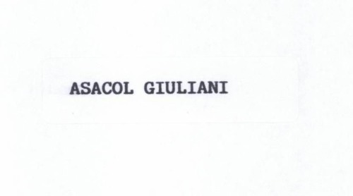 ASACOL GIULIANI