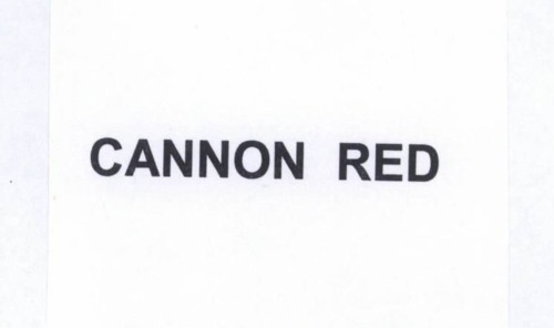 CANNON RED