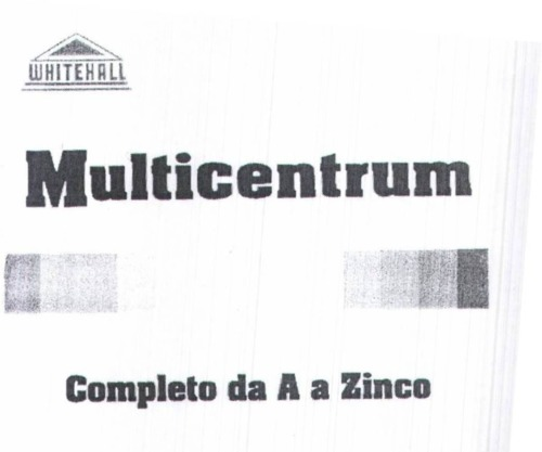 WHITEHALL MULTICENTRUM COMPLETO DA A A  ZINCO.