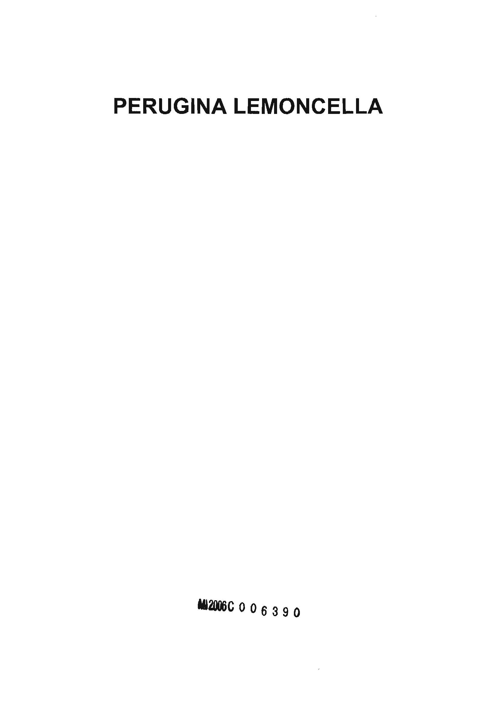 PERUGINA LEMONCELLA