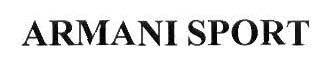 ARMANI SPORT