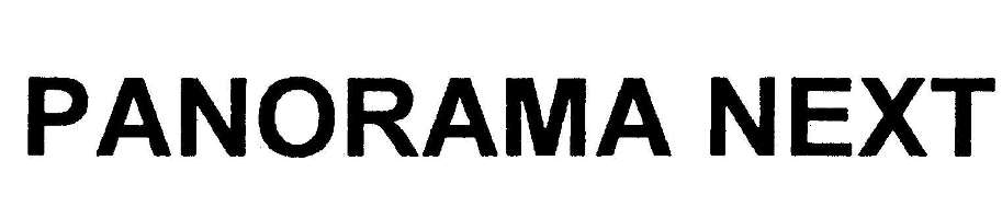 PANORAMA NEXT  (DENOMINATIVO)