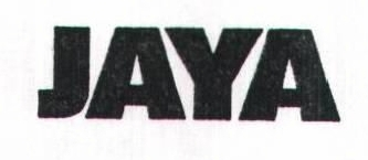 ''JAYA'', MARCHIO DENOMINATIVO.