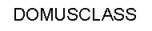 DOMUSCLASS (MARCHIO VERBALE)