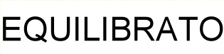 EQUILIBRATO