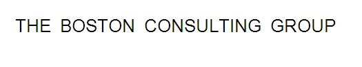THE BOSTON CONSULTING GROUP
