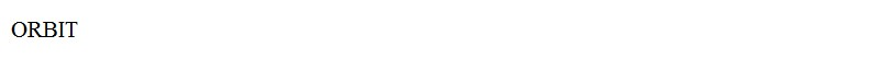 ORBIT