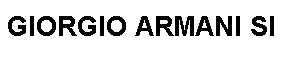 GIORGIO ARMANI SI