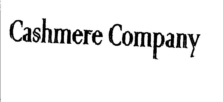 CASHMERE COMPANY