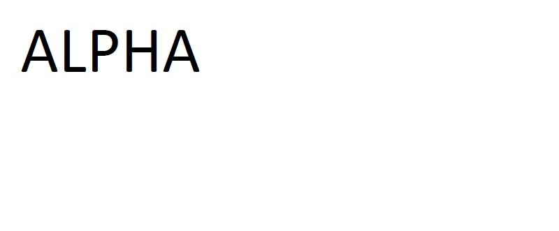 ALPHA