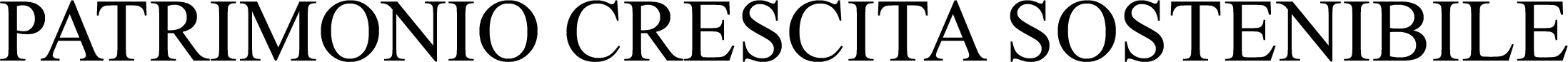 PATRIMONIO CRESCITA SOSTENIBILE