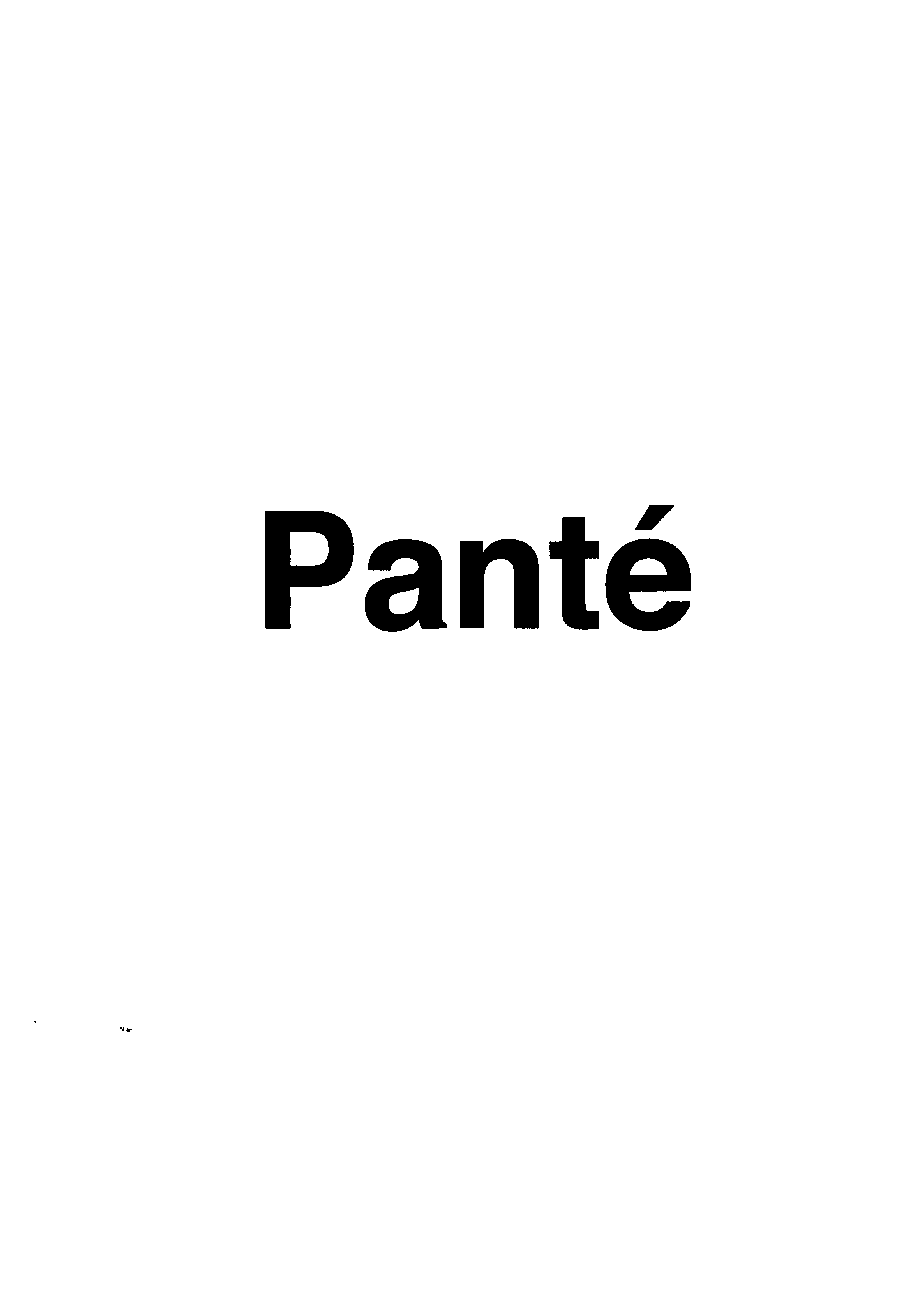 PANTE'