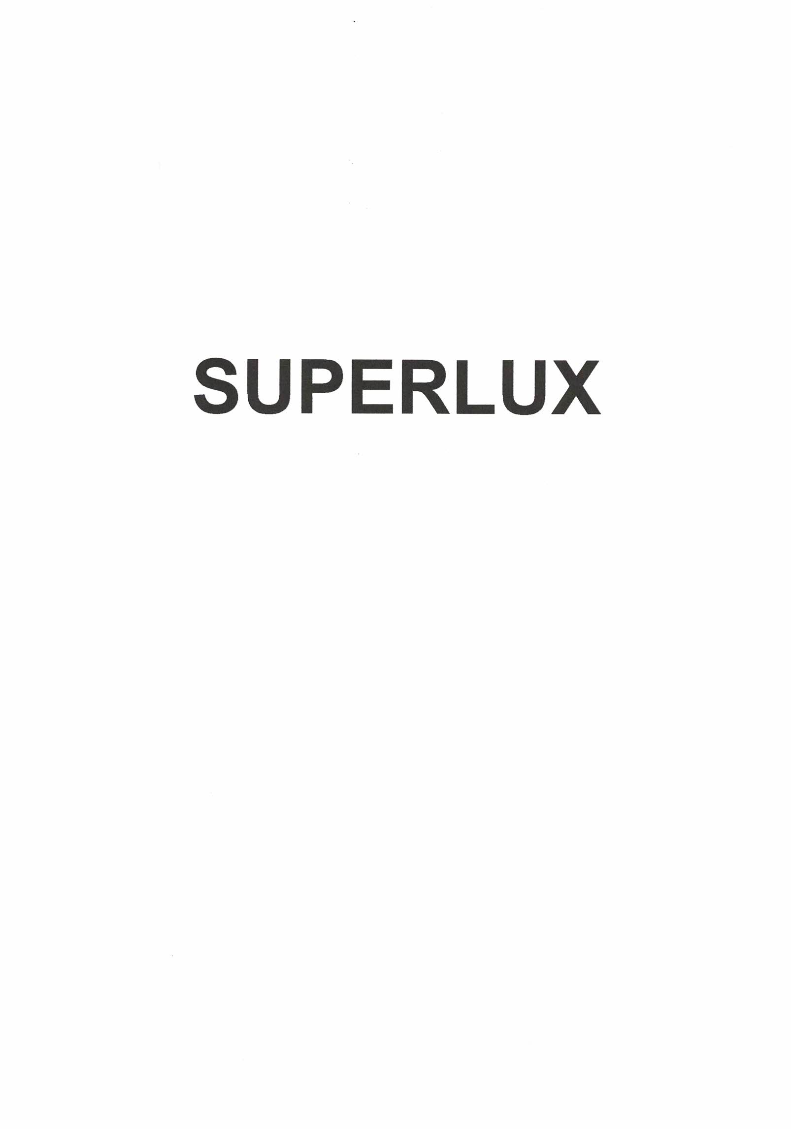 SUPERLUX