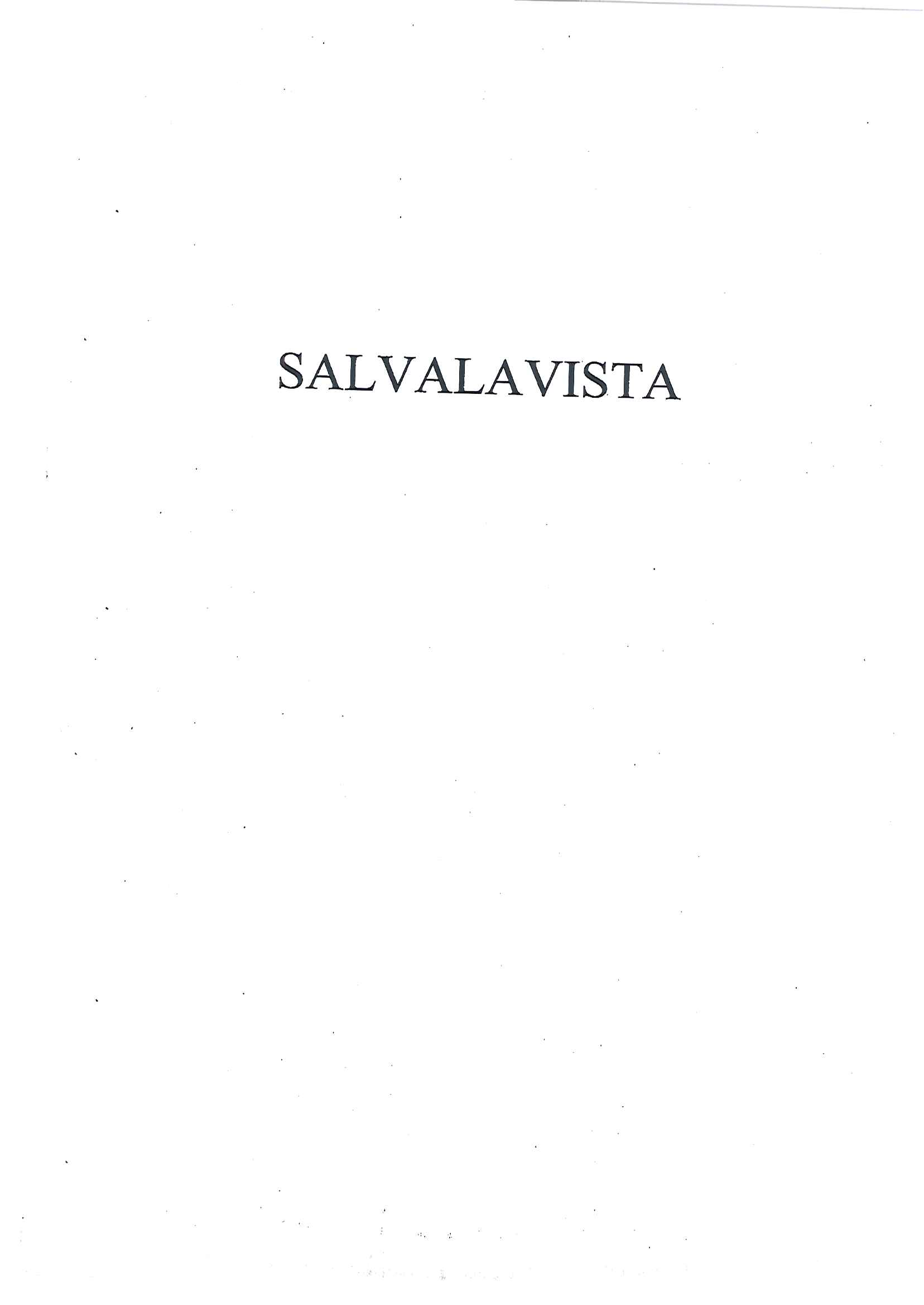 SALVALAVISTA