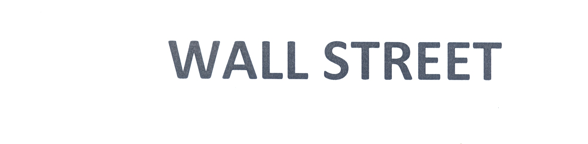 WALL STREET