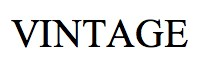 VINTAGE