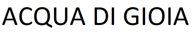 ACQUA DI GIOIA