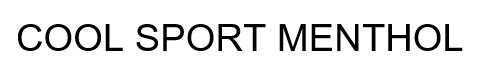 COOL SPORT MENTHOL