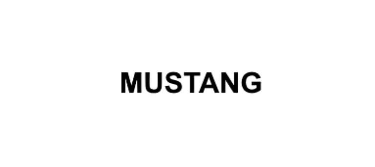 MUSTANG