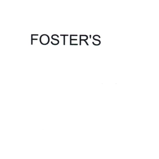 FOSTER'S