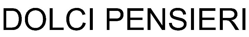 DOLCI PENSIERI
