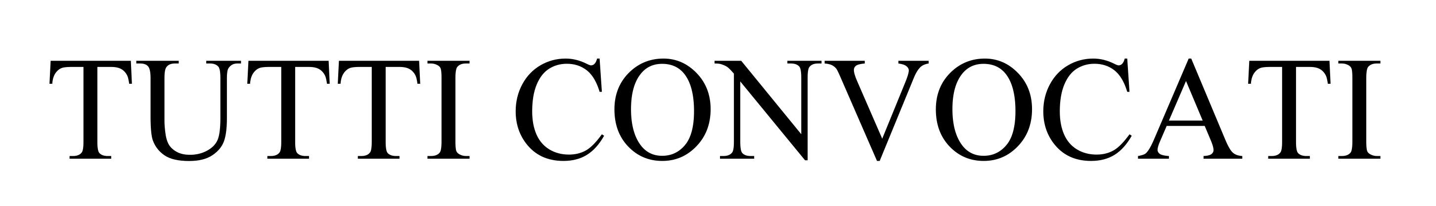 TUTTI CONVOCATI