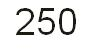 250 (MARCHIO NUMERICO)