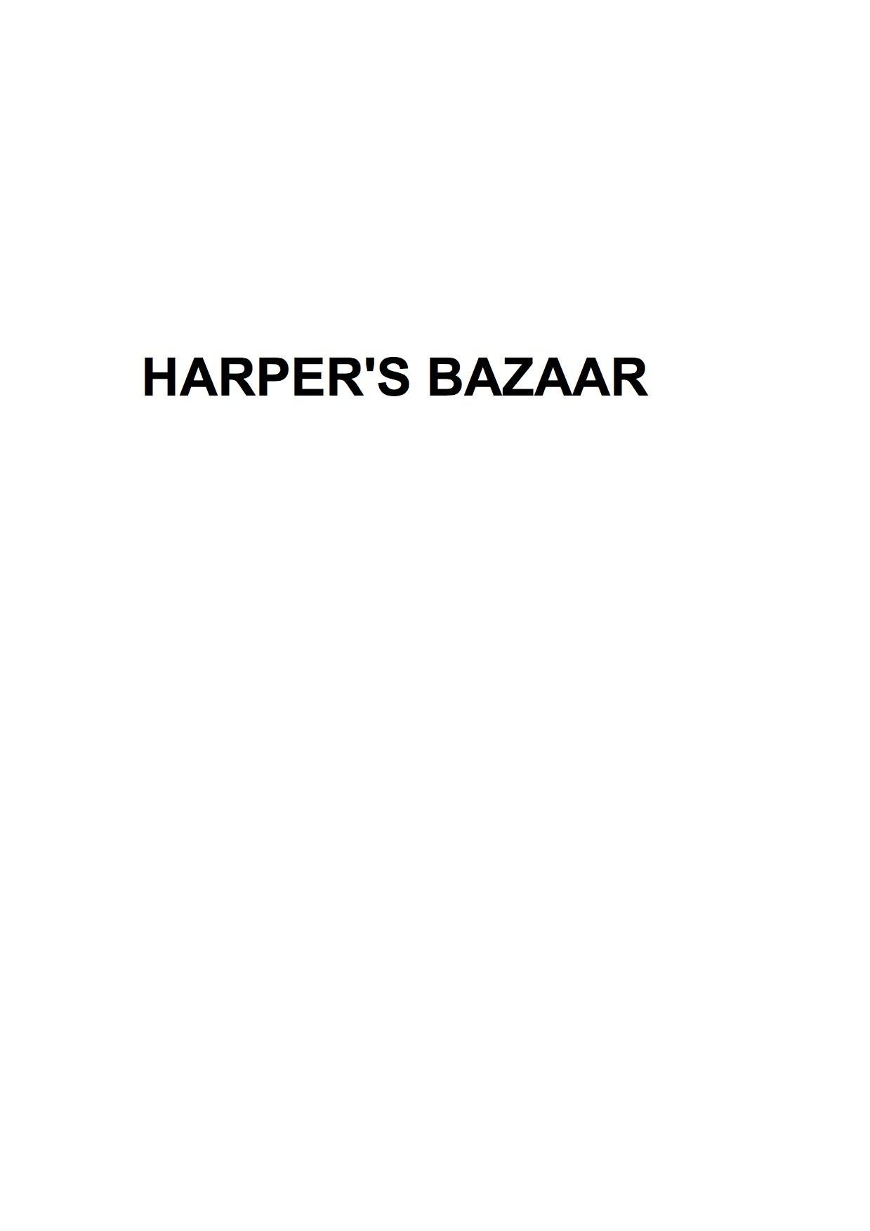 HARPER'S BAZAAR
