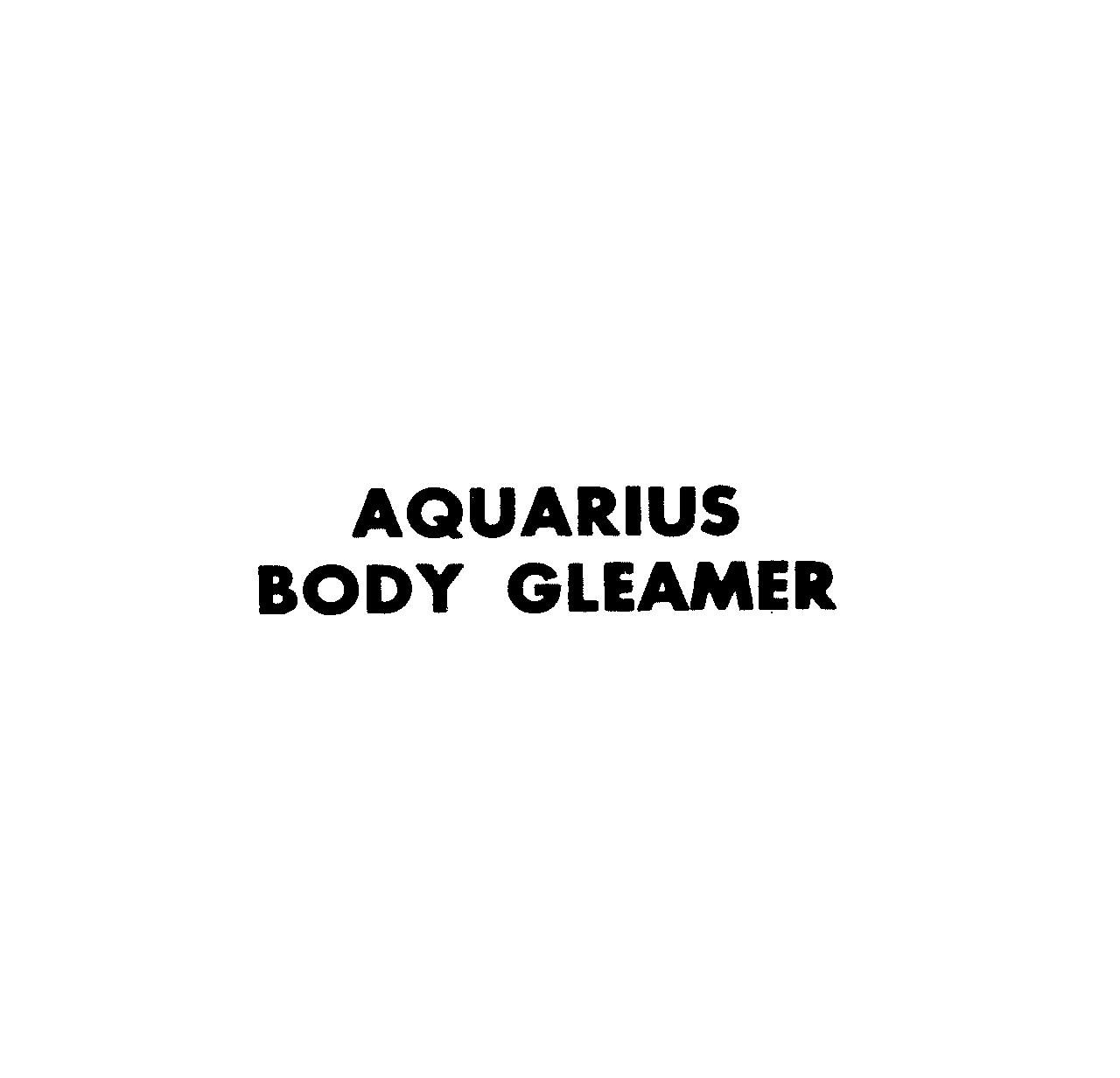 ＡＱＵＡＲＩＵＳ＼ＢＯＤＹ　ＧＬＥＡＭＥＲ