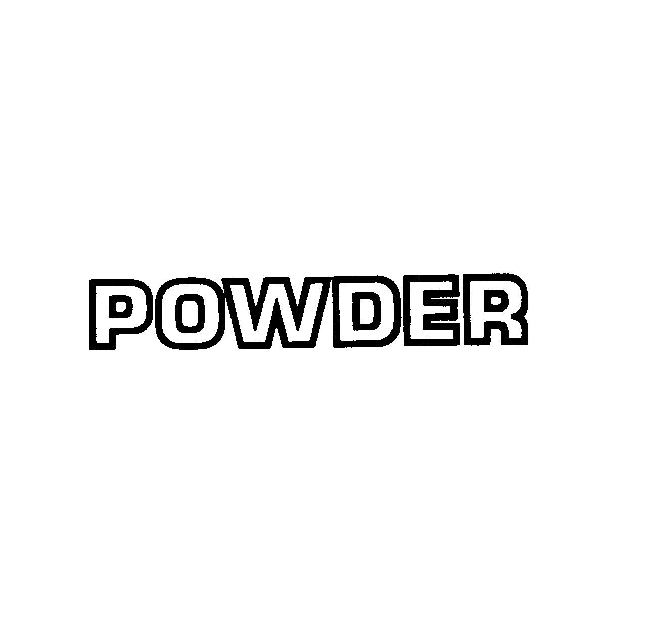 ＰＯＷＤＥＲ