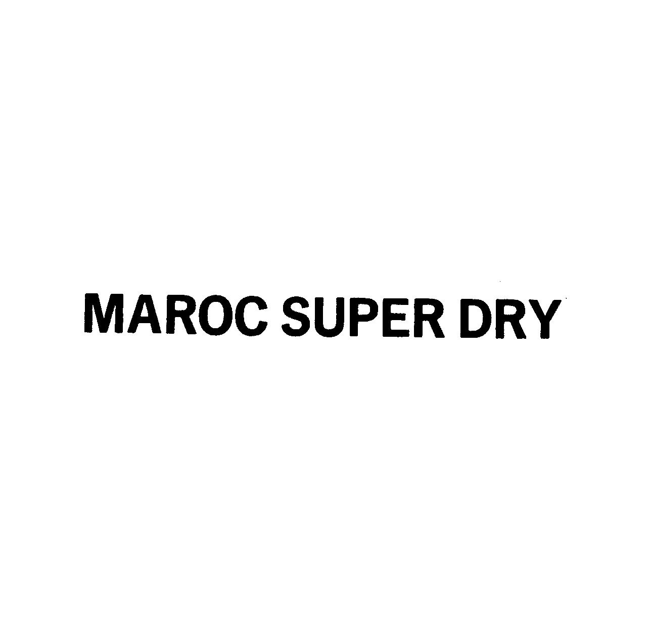 ＭＡＲＯＣ　ＳＵＰＥＲ　ＤＲＹ