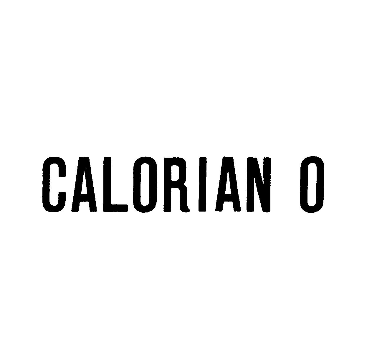 ＣＡＬＯＲＩＡＮ　Ｏ