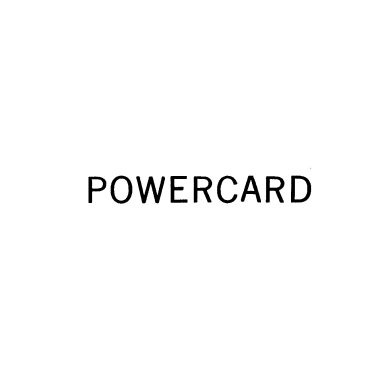 ＰＯＷＥＲＣＡＲＤ