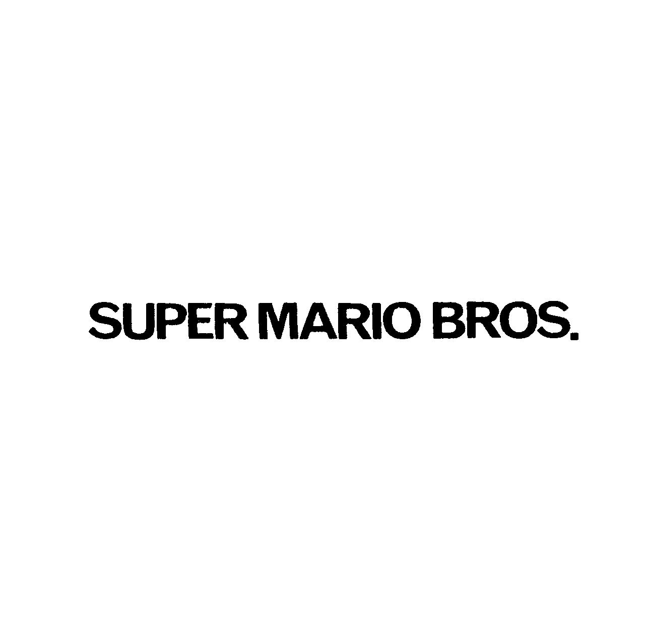 ＳＵＰＥＲ　ＭＡＲＩＯ　ＢＲＯＳ．