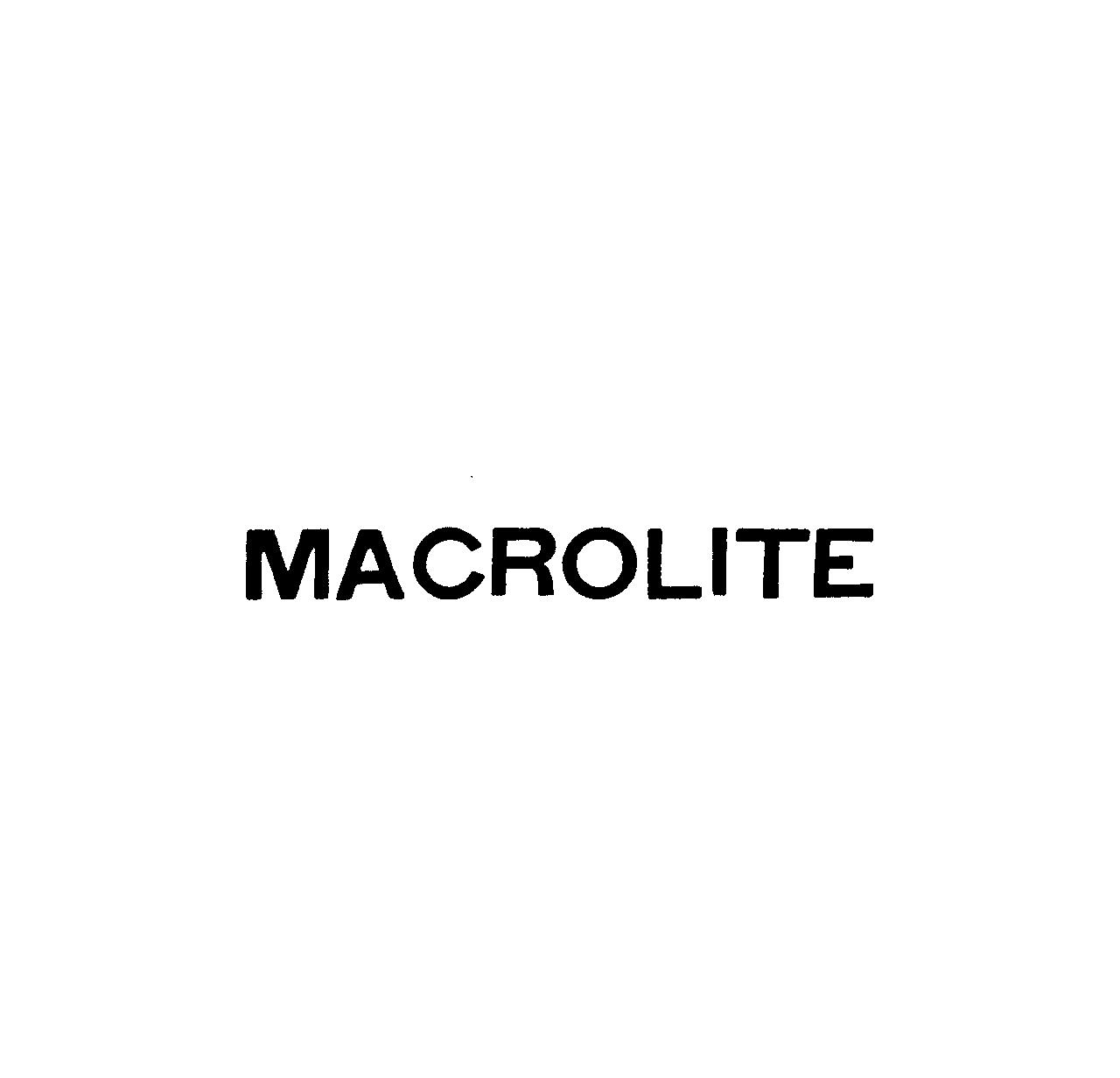 ＭＡＣＲＯＬＩＴＥ
