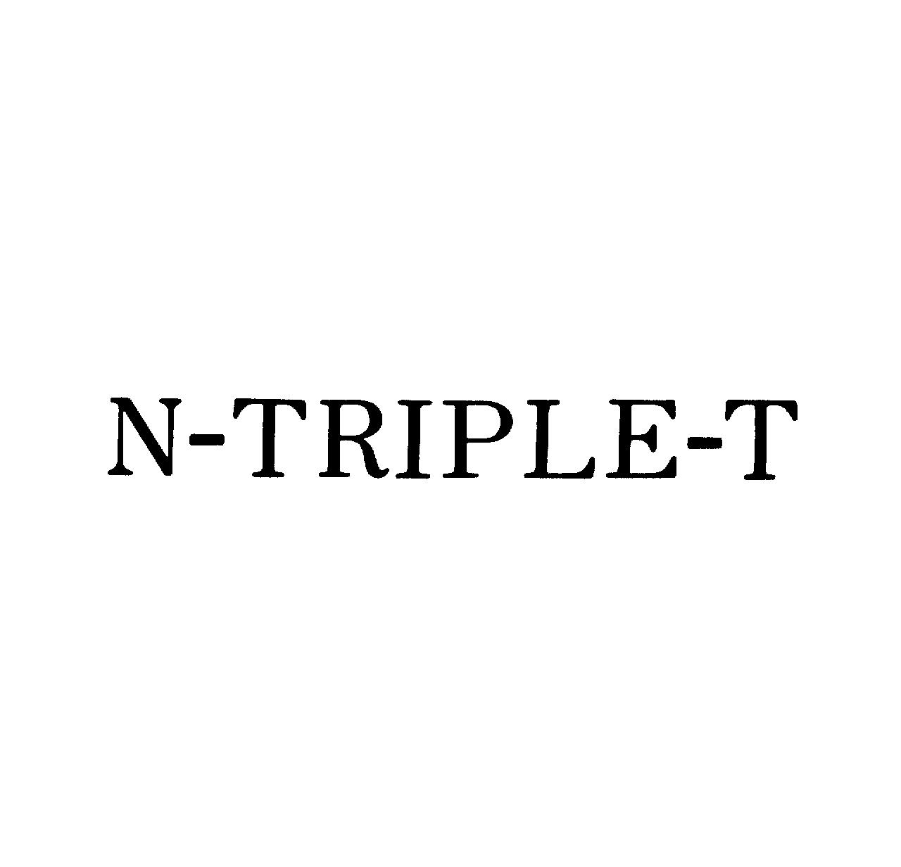 Ｎ－ＴＲＩＰＬＥ－Ｔ