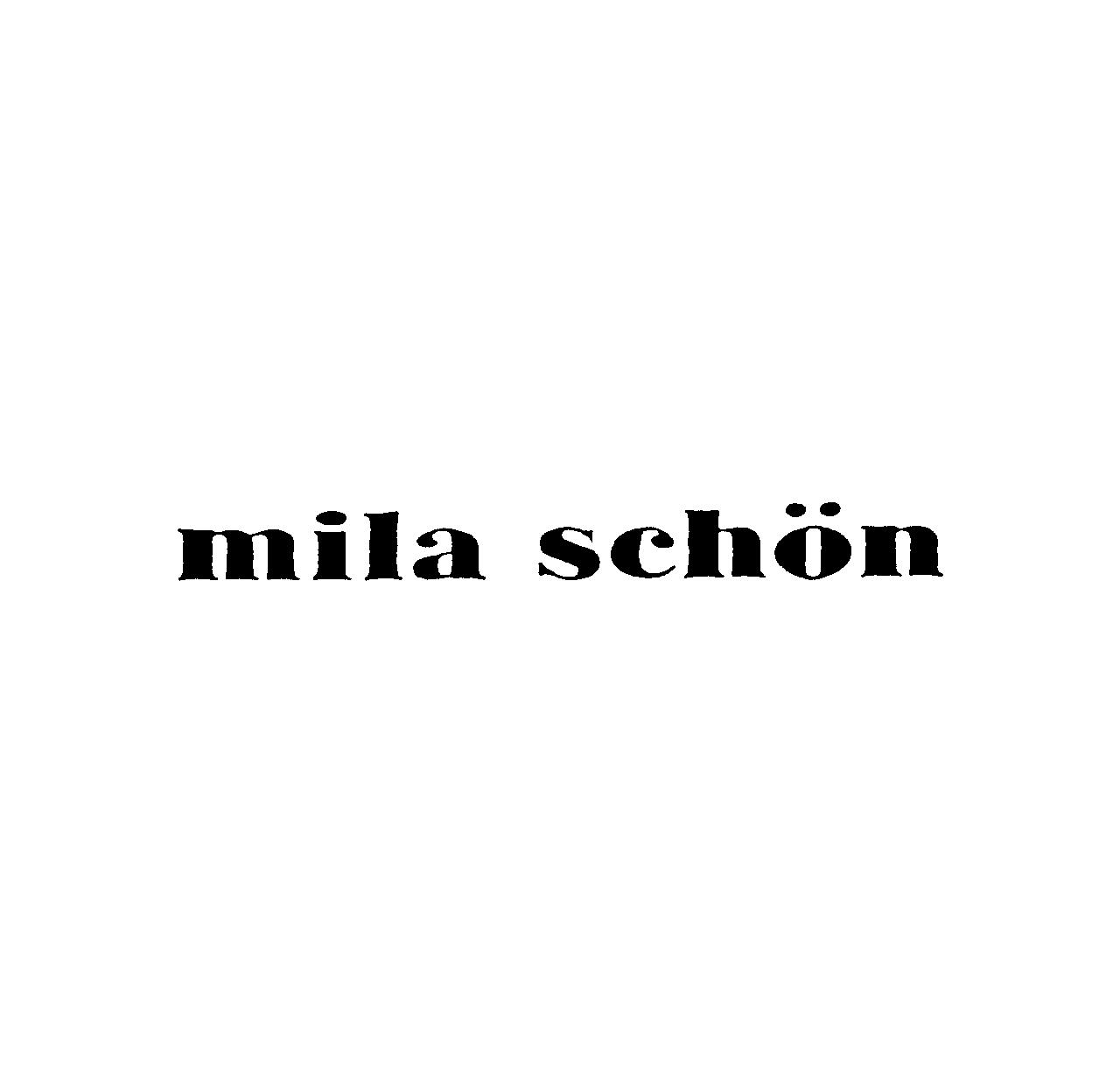 ￠ｍｉｌａ　ｓｃｈｏｎ