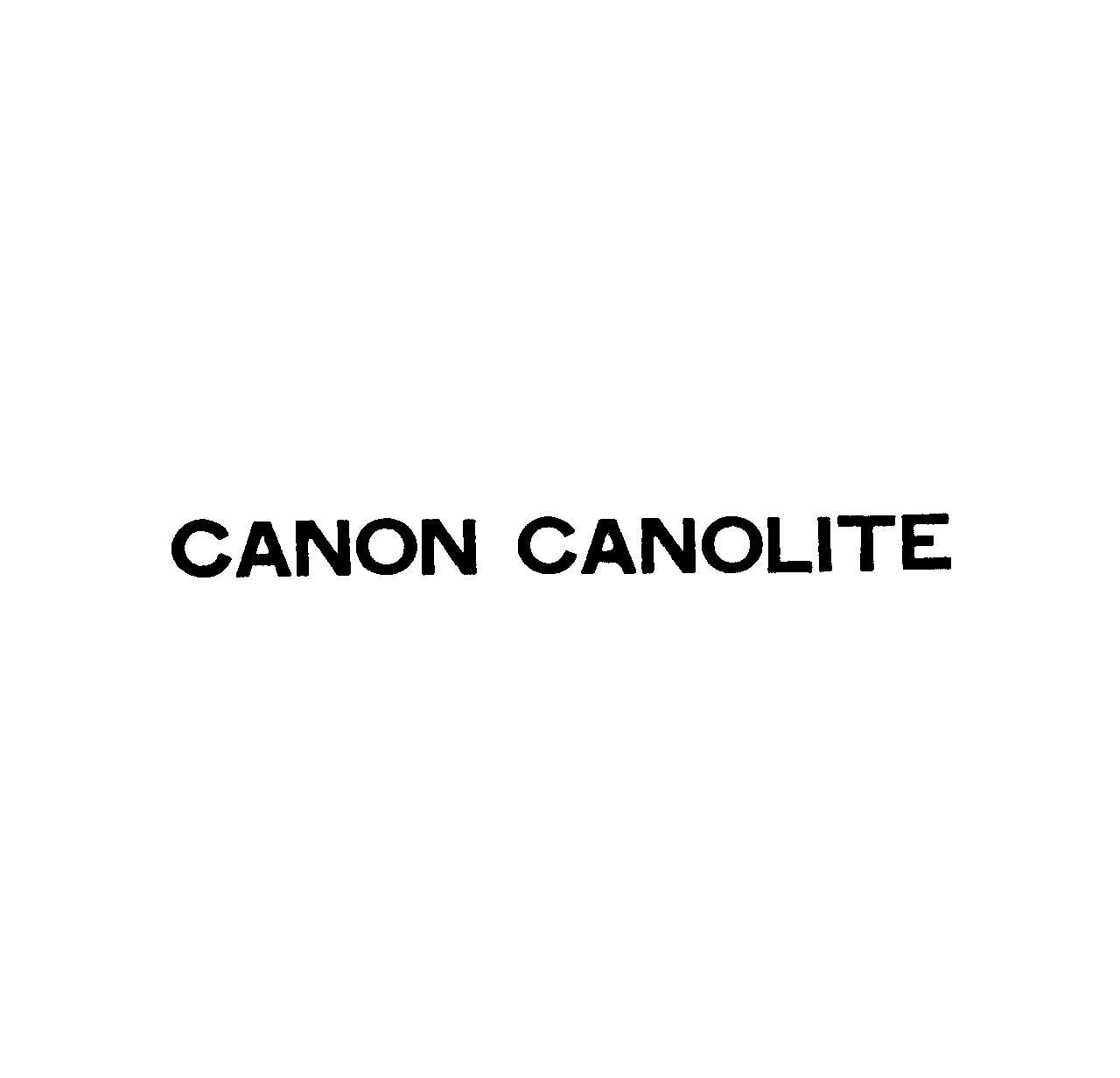 ＣＡＮＯＮ　ＣＡＮＯＬＩＴＥ