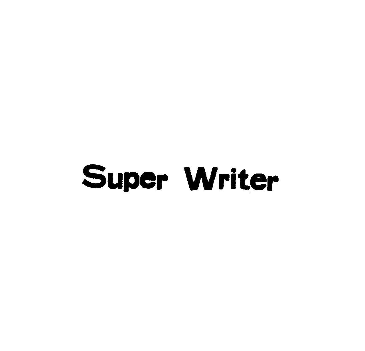 Ｓｕｐｅｒ　Ｗｒｉｔｅｒ