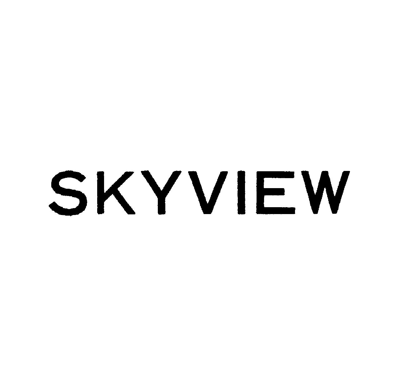 ＳＫＹＶＩＥＷ