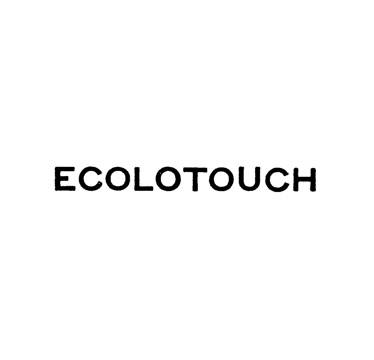 ＥＣＯＬＯＴＯＵＣＨ