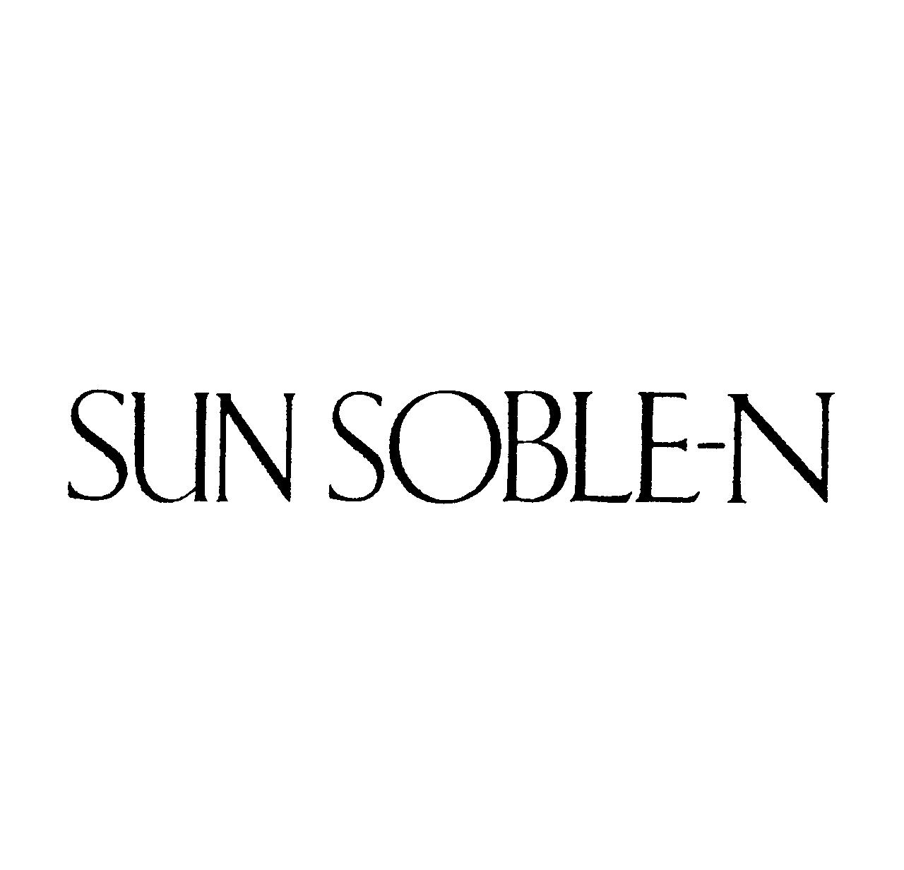 ＳＵＮ　ＳＯＢＬＥ－Ｎ