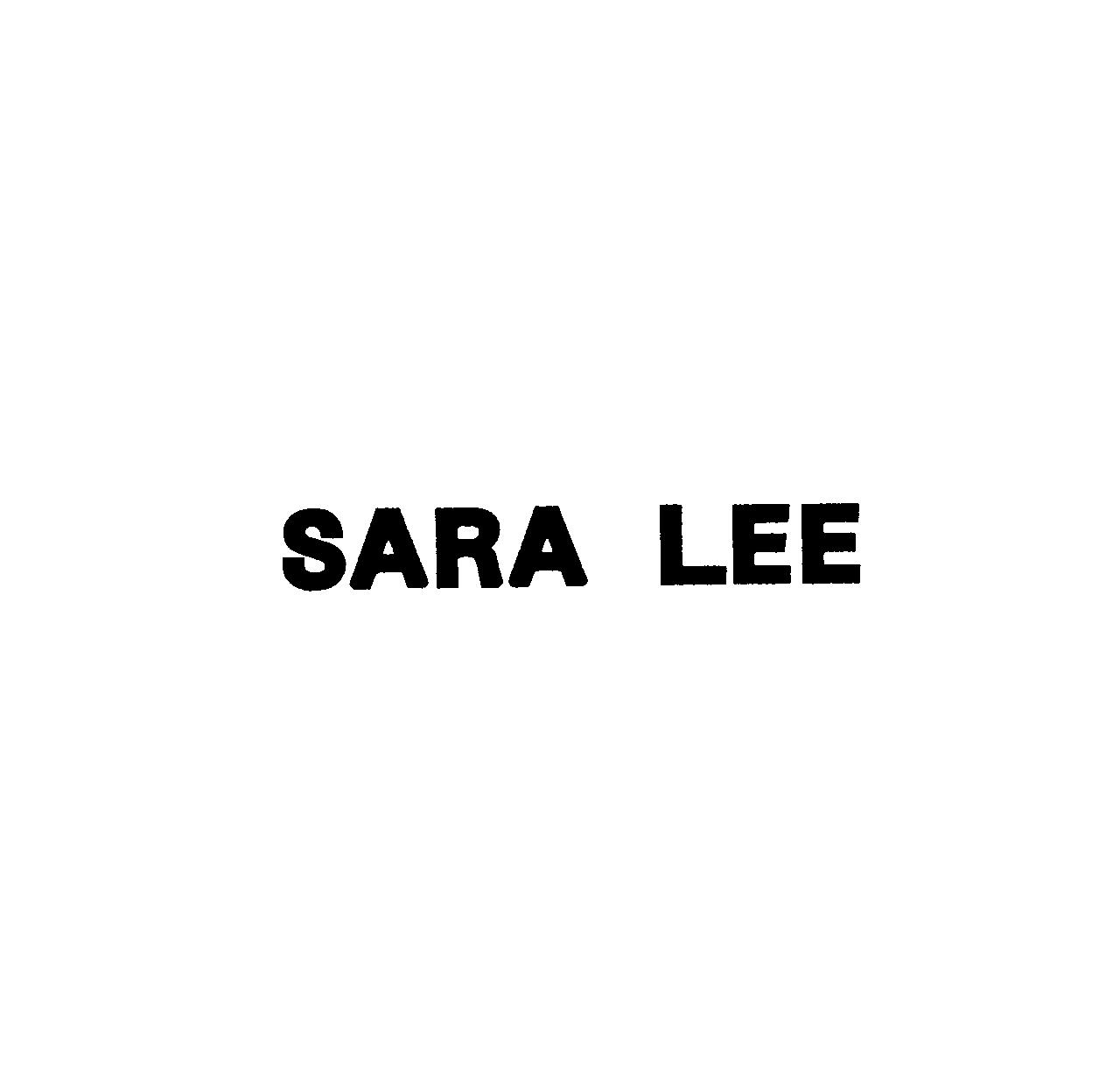 ＳＡＲＡ　ＬＥＥ
